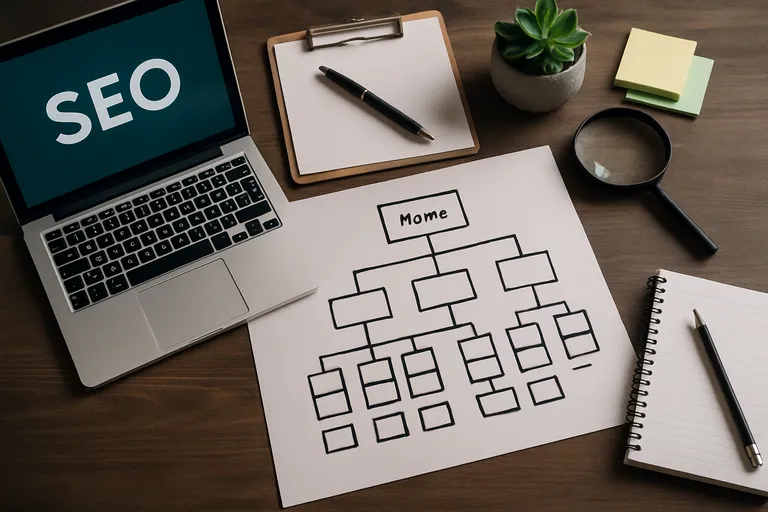 Sterke SEO begint met een heldere site structuur