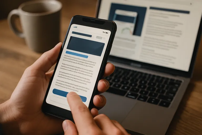 Waarom een mobile friendly website onmisbaar is voor jouw online succes
